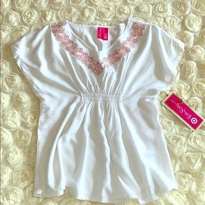 Lilly Pulitzer - Girls White Tunic